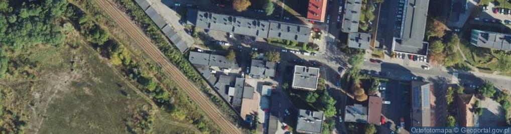 Zdjęcie satelitarne Mechanika Pojazdowa Bartłomiej Gąsecki