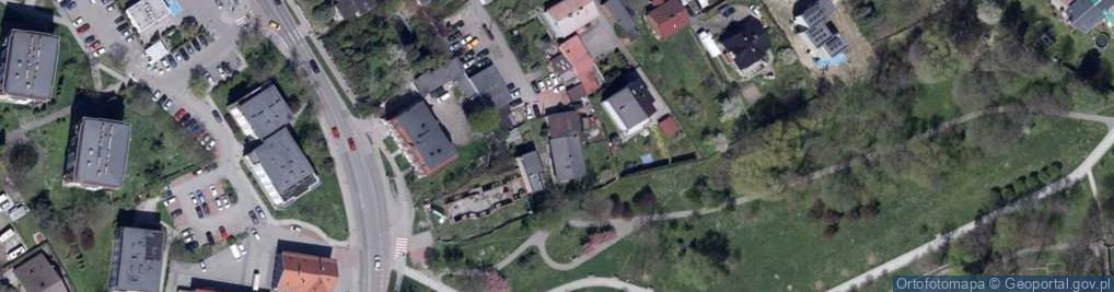 Zdjęcie satelitarne Mechanika Pojazdowa Czerwiński Czesław