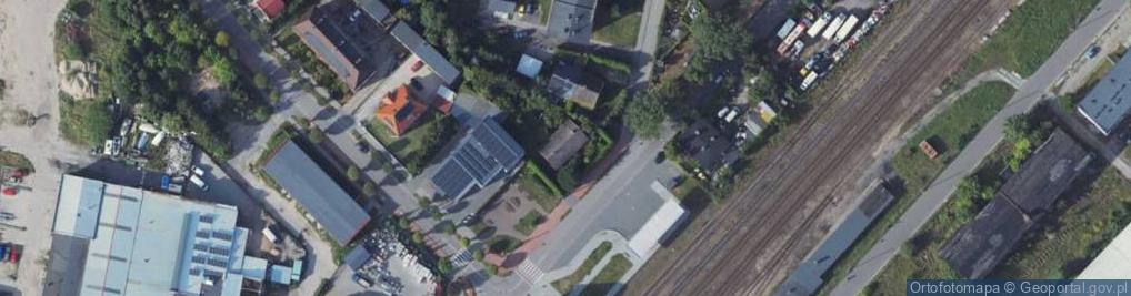 Zdjęcie satelitarne Mechanika Pojazdowa Damian Sadowski