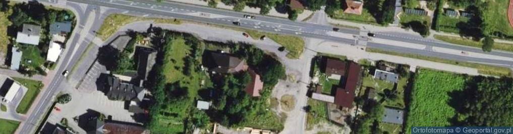 Zdjęcie satelitarne Mechanika Pojazdowa i Wulkanizacja