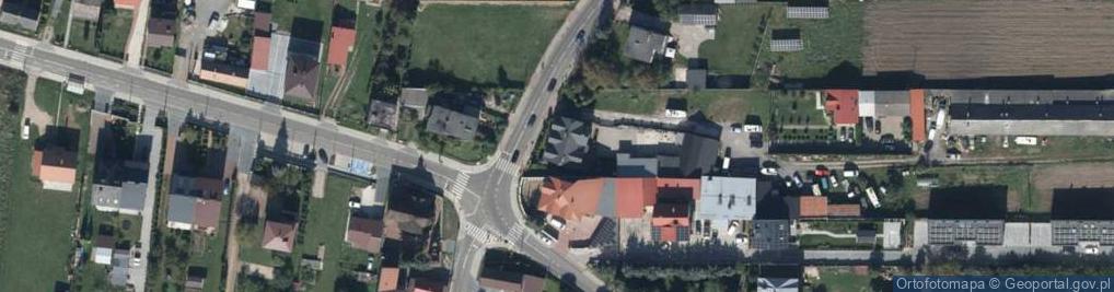 Zdjęcie satelitarne Mechanika Pojazdowa Kozak Józef Świercz Adam