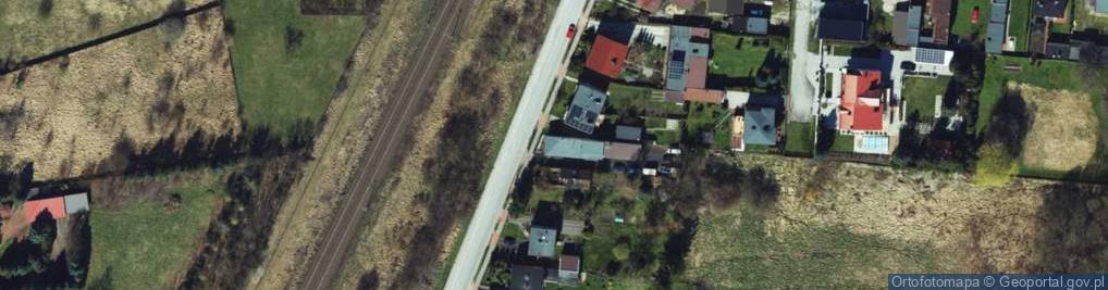 Zdjęcie satelitarne Mechanika Pojazdowa Krzysztof Poteralski