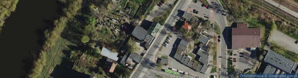 Zdjęcie satelitarne Mechanika Pojazdowa Kuczaj Adam Ratajczak Leszek