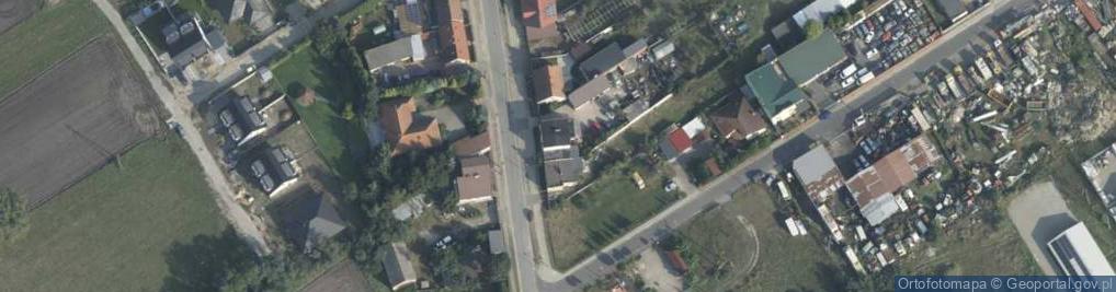 Zdjęcie satelitarne Mechanika Pojazdowa Kurza Góra