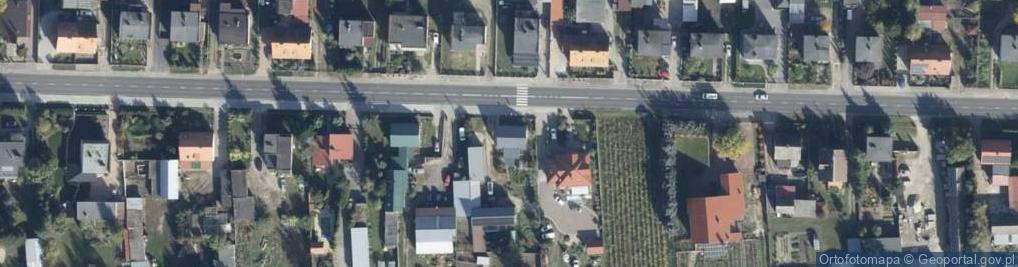 Zdjęcie satelitarne Mechanika Pojazdowa Nowa Wieś