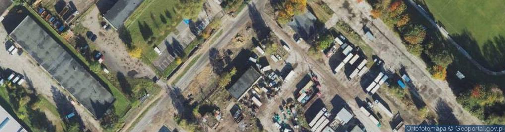 Zdjęcie satelitarne Mechanika Pojazdowa Patryk Szymichowski