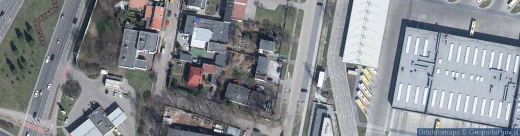 Zdjęcie satelitarne Mechanika Pojazdowa Paweł Kowalczyk Tomasz Kowalczyk