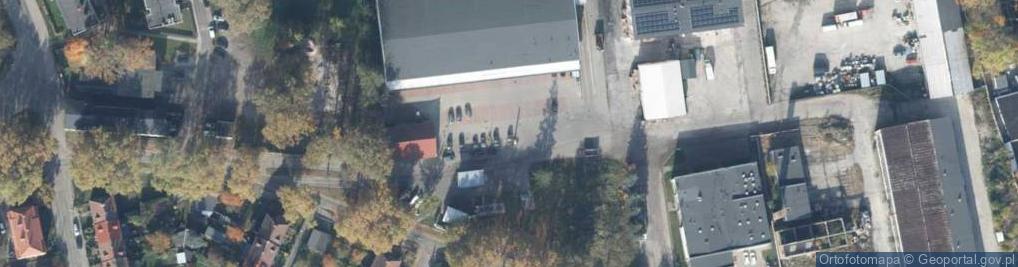 Zdjęcie satelitarne Mechanika Pojazdowa Pietrusiak Przemysław Kałwa Tomasz