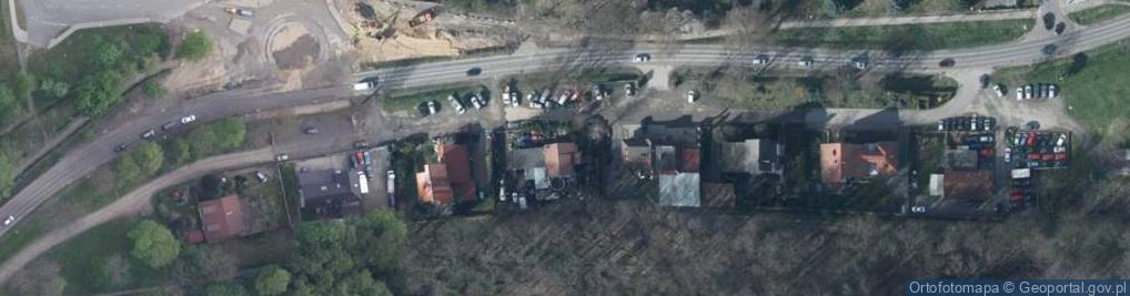 Zdjęcie satelitarne Mechanika Pojazdowa Pokrywka Krzysztof