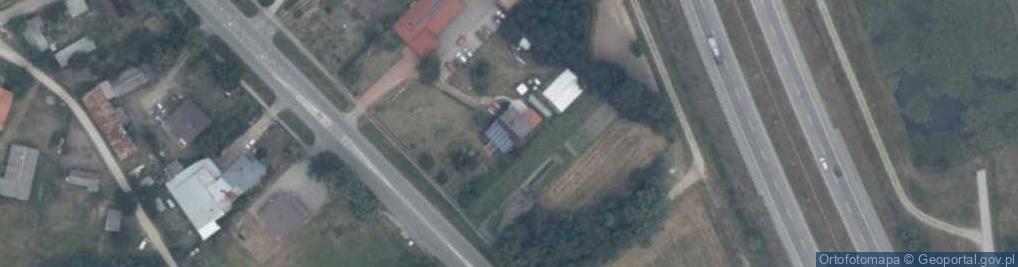 Zdjęcie satelitarne Mechanika Pojazdowa Pomoc Drogowa Marcin Pryjomski