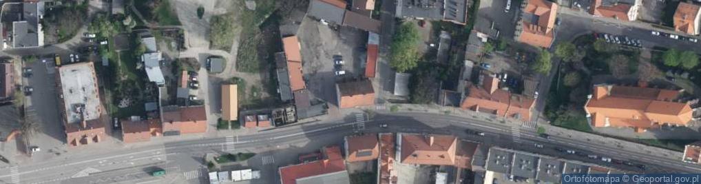 Zdjęcie satelitarne Mechanika Pojazdowa Popiuk Stanisław