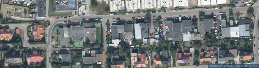 Zdjęcie satelitarne Mechanika Pojazdowa Skup Sprzedaż Części Samochodowych Paweł Jerzy Mikołajczyk