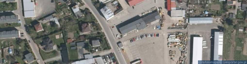 Zdjęcie satelitarne Mechanika Pojazdowa Sławomir Wróbel