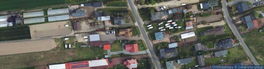 Zdjęcie satelitarne Mechanika Pojazdowa Sylwester Poch