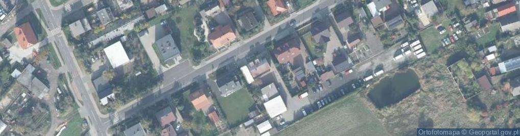 Zdjęcie satelitarne Mechanika Pojazdowa Zbigniew Szulc