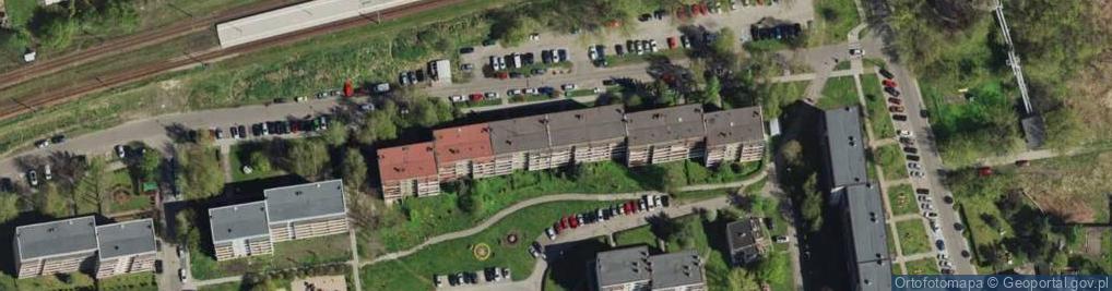 Zdjęcie satelitarne Mechanika Pojazdowa