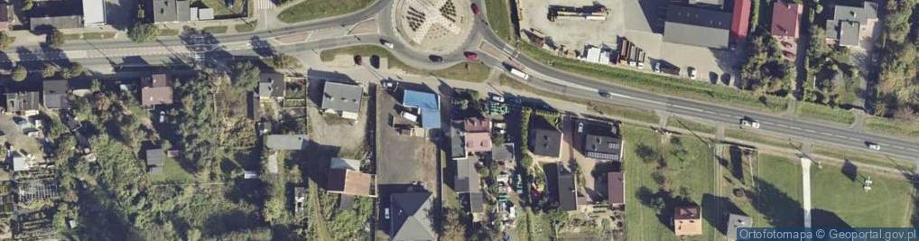 Zdjęcie satelitarne Mechanika Pojazdowa