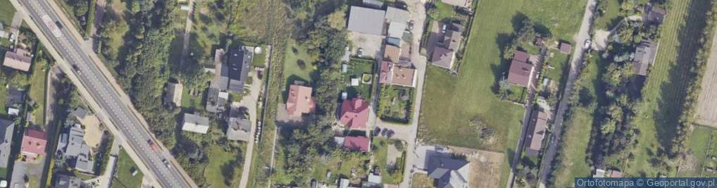 Zdjęcie satelitarne Mechanika Samochodowa Łukasz Głogowski