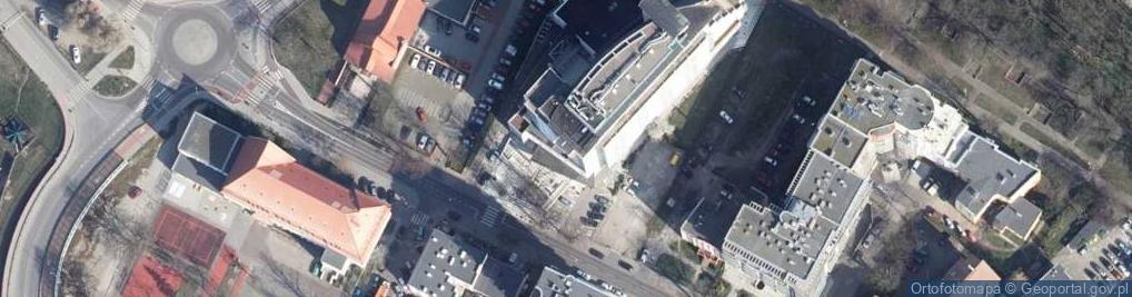 Zdjęcie satelitarne Medikur Centrum Biznesu