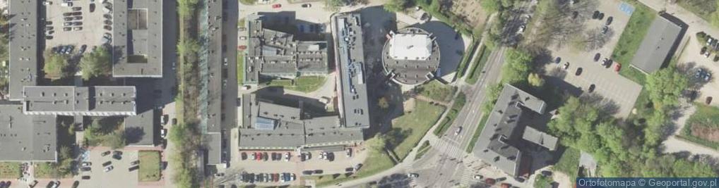Zdjęcie satelitarne Medyczne Centrum Nałęczów