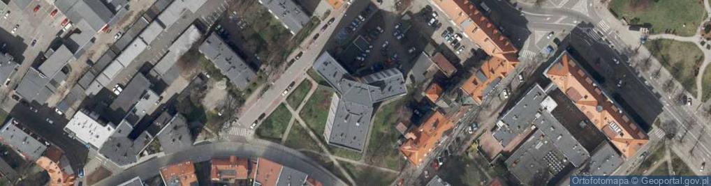Zdjęcie satelitarne Meg A Dom Zarządzanie Nieruchomościami