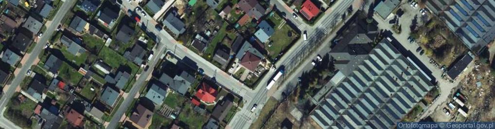 Zdjęcie satelitarne Mega-Trans