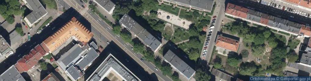 Zdjęcie satelitarne "Merkury" Wawrzycka-Oliwa Bożena