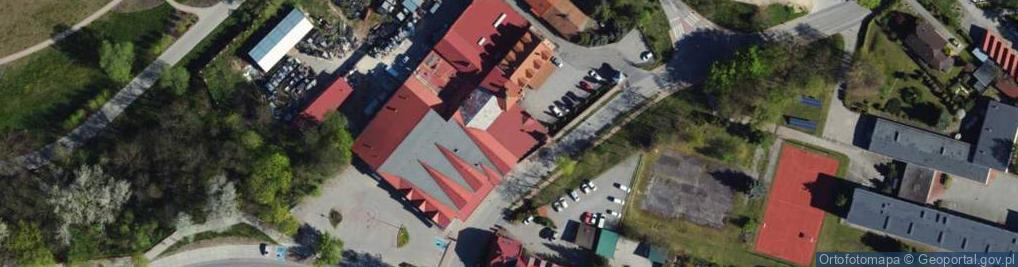 Zdjęcie satelitarne Metal Gum SM Przedsiębiorstwo Projektowo Wdrożeniowe Zaklady Gumowo Metalowe w Tarnobrzegu
