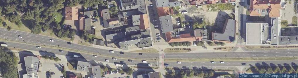 Zdjęcie satelitarne Metaloplastyka Meble Joanna Lewandowska Marek Jabłoński Leszno