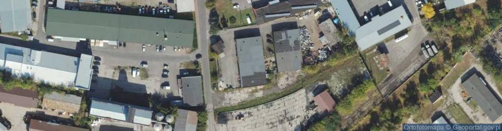 Zdjęcie satelitarne Metrolbud z Filipiuk A Filipiuk J Brzozowski