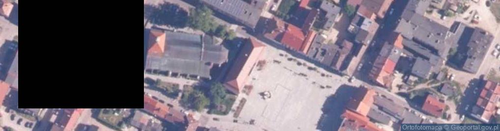 Zdjęcie satelitarne Miasto Darłowo