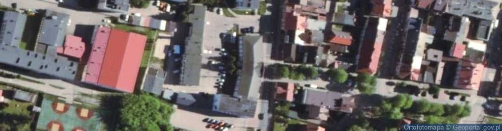 Zdjęcie satelitarne Miasto Maków Mazowiecki