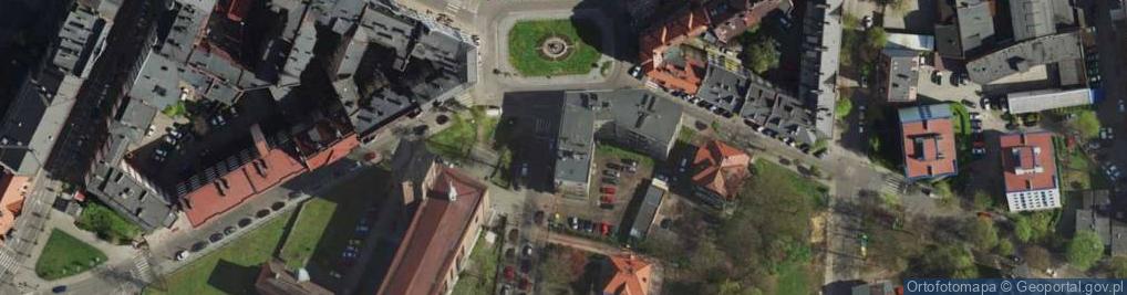 Zdjęcie satelitarne Miasto Projekt Chorzów
