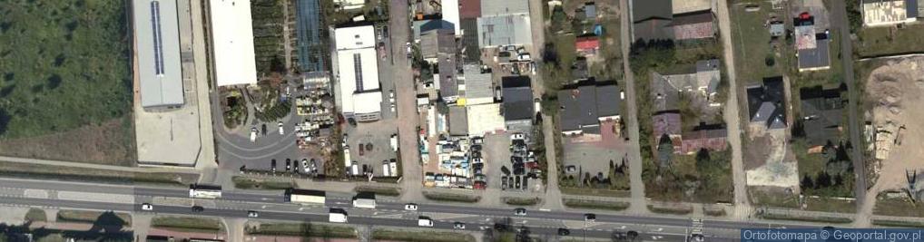 Zdjęcie satelitarne Mibapex Bartold Klaudiusz Bartnicka Barbara