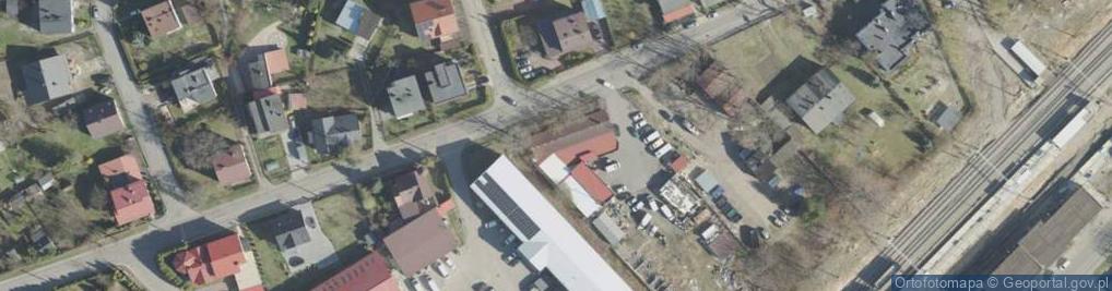 Zdjęcie satelitarne Michał Adamek Firma Handlowo Usługowa Michał