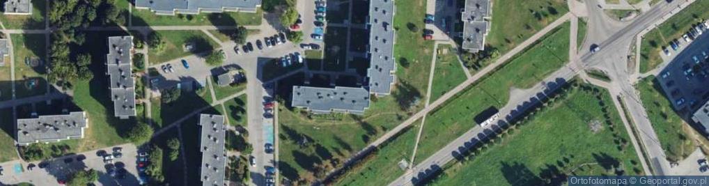 Zdjęcie satelitarne Michał Bochan Pośrednictwo Ubezpieczeniowe i Finansowe Michał Bochan