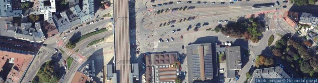 Zdjęcie satelitarne Michał Cegiełko Analogowa Dzielnica