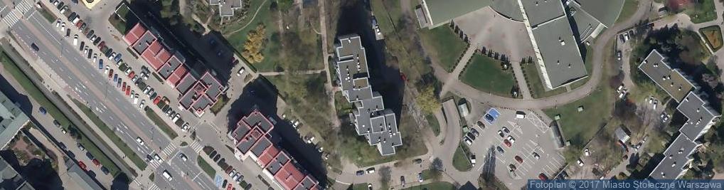 Zdjęcie satelitarne Michał Dąbrowski Akademickie Centrum Edukacyjno-Kulturalne