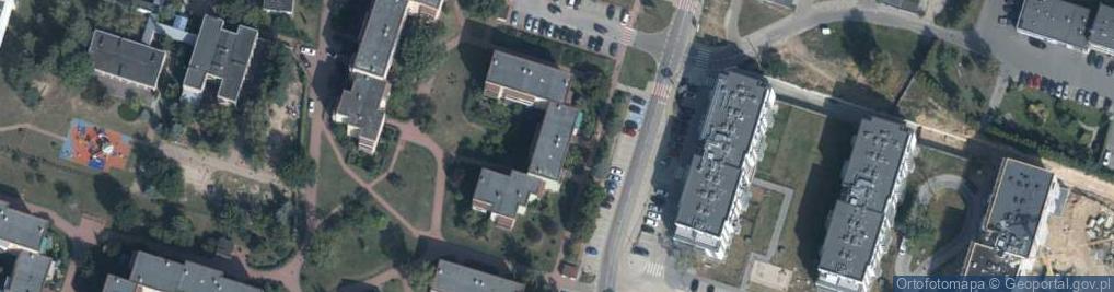 Zdjęcie satelitarne Michał Dudek Firma Handlowo Usługowa Midux