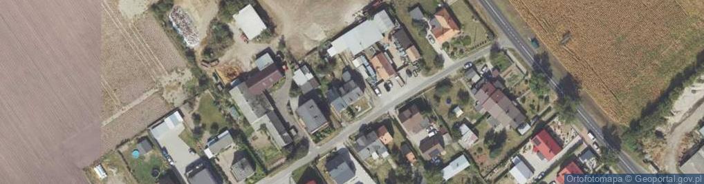 Zdjęcie satelitarne Michał Dziel Przedsiębiorstwo Produkcyjno- Handlowo- Usługowe M - Dex Dziel Michał