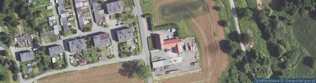 Zdjęcie satelitarne Michał Dżoga Przedsiębiorstwo Handlowo - Usługowe Miga