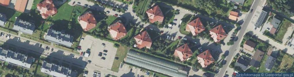 Zdjęcie satelitarne Michał Hurny Tyber Obsługa Inwestycji Budowlanych