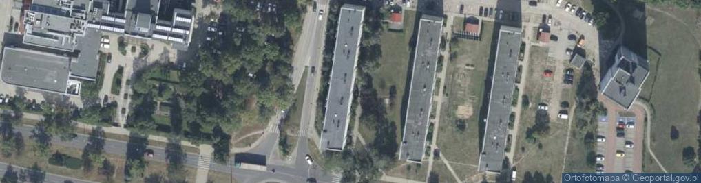 Zdjęcie satelitarne Michał Kozłowski Usługi Edukacyjne