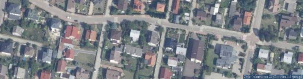 Zdjęcie satelitarne Michał Łysiak Niepubliczny Zakład Opieki Zdrowotnej Eskulap Ewa Krawczyk Łysiak Michał Łysiak