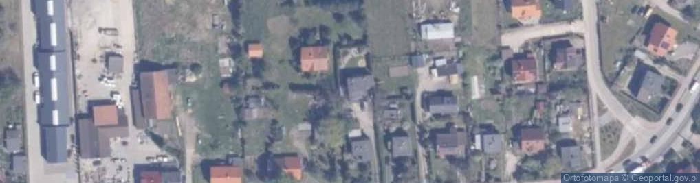 Zdjęcie satelitarne Michał Masłowski, Usługi Transportowe i Ogólnobudowlane