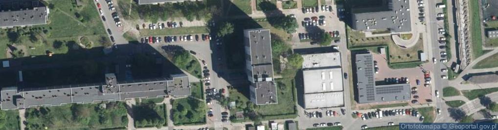 Zdjęcie satelitarne Michał Procowski Firma Wielobranżowa Procowski