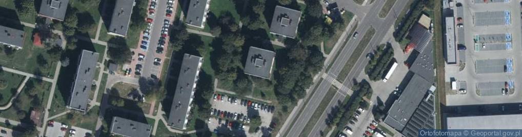 Zdjęcie satelitarne Michał Przybysz - Działalność Gospodarcza