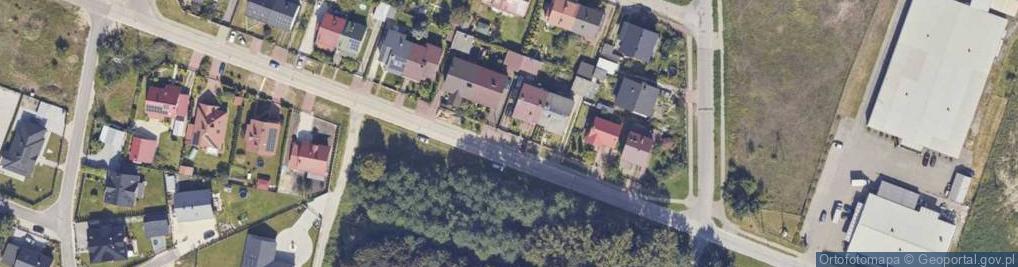Zdjęcie satelitarne Michał Ścisłowski Emes-Autochemia