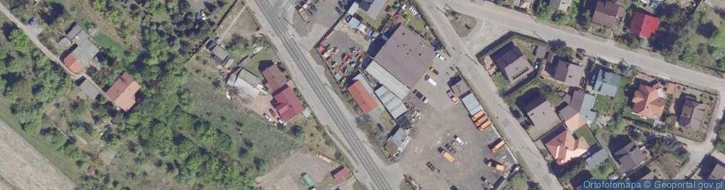 Zdjęcie satelitarne Michał Szabłowski Transport Towarowy Szabłowski