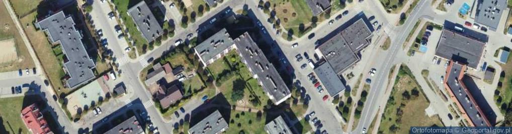 Zdjęcie satelitarne Michał Szczepankiewicz Usługi Ogólnobudowlane